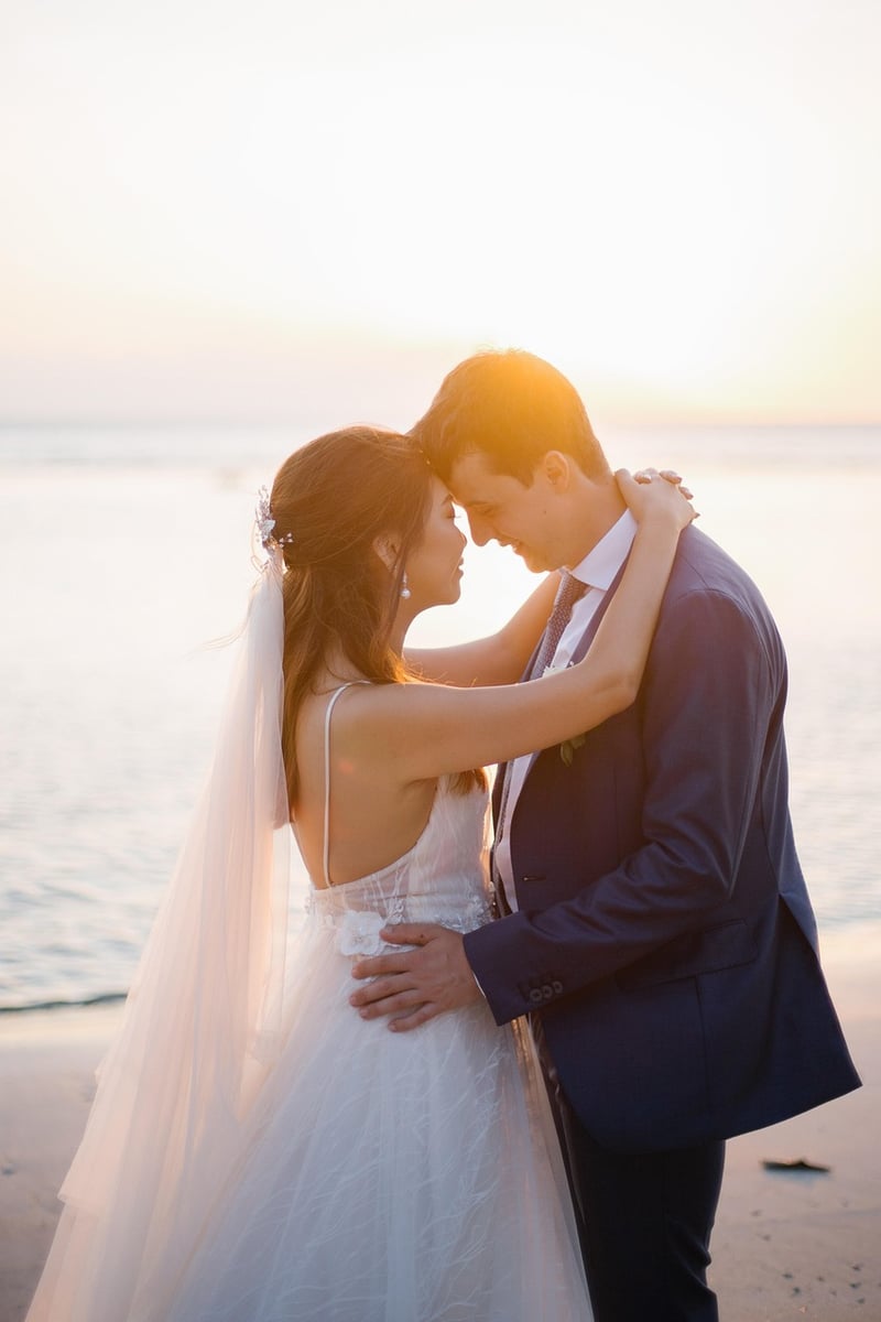 Couple in a romantic setting